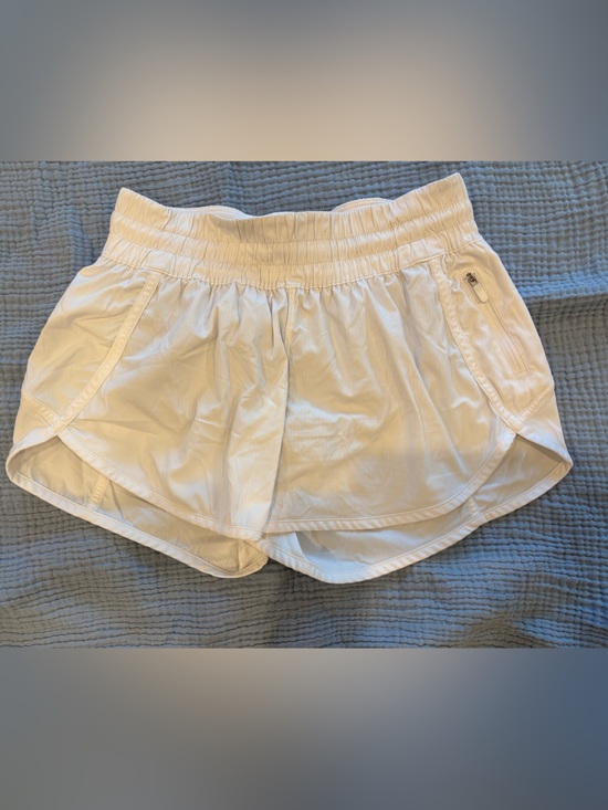 lululemon athletica Pants - lululemon athletica White Lightweight Run Shorts